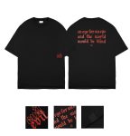 KAOS OVERSIZE PRIA LENGAN PENDEK HITAM EVIL ARMY | REVENGE A25 BLACK