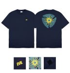 KAOS PRIA KATUN LENGAN PENDEK HITAM EVIL ARMY | VERTON A25 BLACK