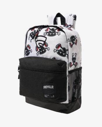 TAS PUNGGUNG RANSEL BAGPACK FULL PRINT UNISEX PUTIH FRIDAY KILLER | MASCOTT BP