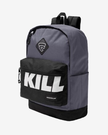 TAS PUNGGUNG RANSEL BAGPACK SIMPLE UNISEX DARK GREY FRIDAY KILLER | ONADO #2 BP DG