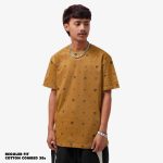 KAOS PRIA KATUN FULL PRINT LENGAN PENDEK COKLAT FRIDAY KILLER | RIOT BROWN