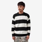 SWEATER KNITWEAR RAJUT PRIA KATUN HITAM FRIDAY KILLER | VALINOR BLACK OFF