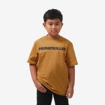 KAOS ANAK KATUN LENGAN PENDEK POLOS SIMPLE COKLAT FRIDAY KILLER | CORE BROWN KIDS