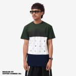 KAOS PRIA KATUN LENGAN PENDEK 3 BAHAN KAIN HIJAU FRIDAY KILLER | ATREEZ GREEN