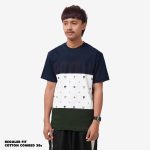 KAOS PRIA KATUN LENGAN PENDEK 3 BAHAN KAIN NAVY FRIDAY KILLER | ATREEZ NAVY