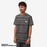 KAOS PRIA KATUN LENGAN PENDEK FULL PRINT ABU ABU GELAP FRIDAY KILLER | SPEEDLINE DG