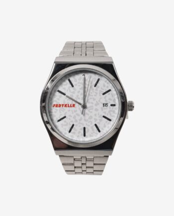 JAM TANGAN PRIA WANITA ANALOG SILVER PUTIH FRIDAY KILLER | MYSTIC SLV WHT