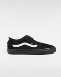 SEPATU SNEAKERS VANS OFF THE WALL | SKATE CHUKKA LOW BLACK BLACK