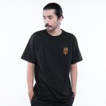 KAOS PRIA KATUN LENGAN PENDEK SIMPLE HITAM MTRNL DISASTER | LAVAL