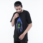 KAOS PRIA KATUN LENGAN PENDEK SIMPLE HITAM MTRNL DISASTER | SPELLAR