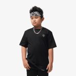 KAOS ANAK ANAK KATUN COMBED LENGAN PENDEK SIMPLE HITAM FRIDAY KILLER | OG SCRATCH KIDS BLK