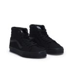 SEPATU SNEAKERS HIGH TOP CLASSIC CASUAL PRIA WANITA ORIGINAL HITM VNS OTW | SK8HI BLACK BLACK