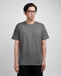 KAOS KASUAL POLOS PRIA KATUN LENGAN PENDEK ABU ABU WRNG CLOTH | EXECUTA #5 GREY