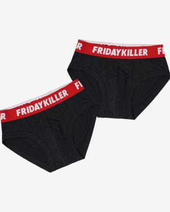 CELANA DALAM PRIA BRIEF 1 PAKET ISI 2 CASUAL NYAMAN HITAM FRIDAY KILLER | WIZETH ALL BRED