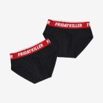 CELANA DALAM PRIA BRIEF 1 PAKET ISI 2 CASUAL NYAMAN HITAM FRIDAY KILLER | WIZETH ALL BRED