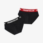 CELANA DALAM PRIA BRIEF 1 PAKET ISI 2 CASUAL NYAMAN HITAM FRIDAY KILLER | WIZETH BRED BLK
