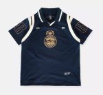 KAOS RUGBY SHIRT PRIA KATUN 16s LENGAN PENDEK NAVY  MEMPHIS ORIGINS | ARCHIPELAGO NAVY