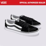 SEPATU SNEAKERS CLASSIC CASUAL PRIA WANITA HITAM ORIGINAL VNS OTW | SK8 LOW 2 TONE BLK WHT