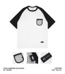 KAOS OVERSIZE PRIA KATUN CASUAL SIMPLE LENGAN PENDEK PUTIH ORIGINAL EVIL ARMY | CAMPERS E25 WHITE