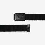 SABUK IKAT PINGGANG BELT KAIN PRIA WANITA CASUAL POLOS HITAM FRIDAY KILLER | WEBSTER DARK