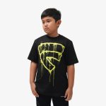 KAOS BAJU ANAK ANAK PRIA KATUN CASUAL LENGAN PENDEK SIMPLE HITAM FRIDAY KILLER | OG MURAL KIDS VOLT