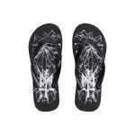 SANDAL JEPIT SPONGE FLIP FLOP CASUAL SIMPLE PRIA WANITA HITAM ORIGINAL MATERNAL DISASTER | FF 45
