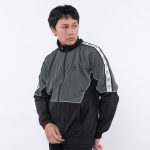 JAKET TRACKTOP PARASUT CASUAL SIMPLE PRIA WANITA HITAM ORIGINAL MATERNAL DISASTER | PELOV