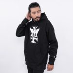 JAKET HOODIE PULLOVER KATUN PRIA WANITA CASUAL SIMPLE HITAM ORIGINAL MATERNAL DISASTER | WIZARDE