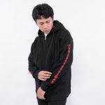 JAKET HOODIE ZIPPER KATUN PRIA WANITA CASUAL SIMPLE HITAM ORIGINAL MATERNAL DISASTER | CHAINSTA