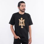 KAOS PRIA KATUN CASUAL SIMPLE LENGAN PENDEK HITAM ORIGINAL MATERNAL DISASTER | PARETE