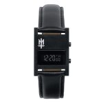 JAM TANGAN CASUAL STAINLESS PRIA WANITA HITAM ORIGINAL MATERNAL DISASTER | VESSEL 13 MB