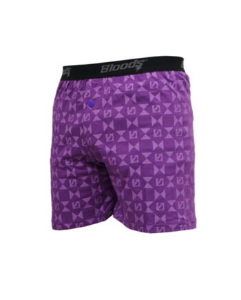 BOXER CELANA DALAM PENDEK CASUAL PRIA UNGU ORIGINAL BLOODS INDUSTRIES | BELLICK 02