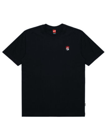 KAOS KATUN PRIA CASUAL SIMPLE LENGAN PENDEK HITAM ORIGINAL BLOODS INDUSTRIES | OKLOP