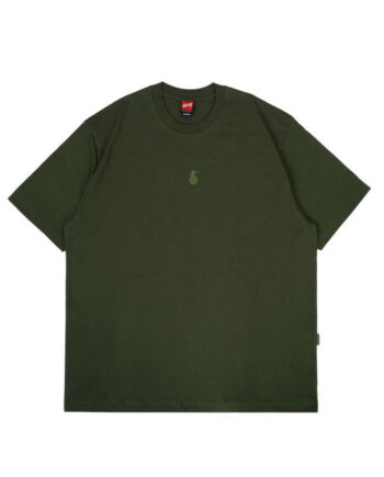 KAOS KATUN PRIA CASUAL OVERSIZE LENGAN PENDEK DARK GREEN ORIGINAL BLOODS INDUSTRIES | OS RAVEN 03