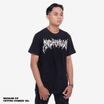 KAOS PRIA KATUN CASUAL SIMPLE LENGAN PENDEK HITAM FRIDAY KILLER | OSLO BLACK