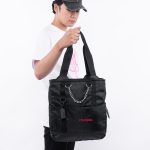 TAS SELEMPANG TOTTEBAG SLING BAG CASUAL SIMPLE PRIA WANITA HITAM ORIGINAL MATERNAL DISASTER | PLATAN