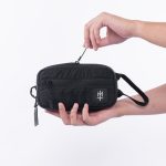 POUCH HANDBAG CASUAL SIMPLE PRIA WANITA HITAM ORIGINAL MATERNAL DISASTER | KEPAR