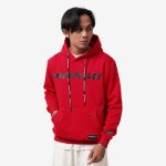 JAKET SWEATSHIRT PULLOVER HOODIE PRIA WANITA CASUAL SIMPLE MERAH FRIDAY KILLER | CORE RED #2 HD