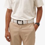SABUK IKAT PINGGANG KULIT BELT PRIA WANITA PUTIH FRIDAY KILLER | THE RIOT BELT WHITE