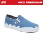 SEPATU SLIP ON CLASSIC CASUAL POLOS PRIA WANITA HITAM ORIGINAL VNS OTW | SLIP ON NAVY