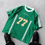 KAOS PRIA KATUN CASUAL LENGAN PENDEK HIJAU LIMITED EDITION MEMPHIS ORIGINS | FIELD