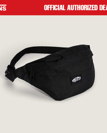 TAS SELEMPANG WAISTBAG CASUAL PRIA WANITA HITAM ORIGINAL VNS OTW | TRAVELLER FANNY PACK BLACK