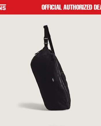 TAS SELEMPANG BAHU SLING BAG CASUAL CLASSIC PRIA WANITA HITAM ORIGINAL VNS OTW | DETACHED BAG BLACK