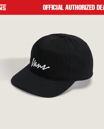 TOPI SNAPBACK CASUAL SIMPLE PRIA WANITA HITAM ORIGINAL VNS OTW | CLASSIC SCRIPT SB BLACK