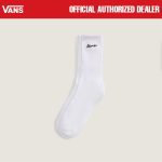 KAOS KAKI SOCKS LEMBUT CASUAL CLASSIC PUTIH ORIGINAL VNS OTW | CLASSIC SCRIPT CREW WHT