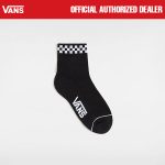 KAOS KAKI SOCKS PENDEK CASUAL CLASSIC PRIA WANITA HITAM ORIGINAL VNS OTW | PEEK A CHECK HALF BLACK