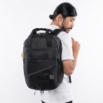 TAS PUNGGUNG RANSEL BACPACK CASUAL HITAM ORIGINAL MATERNAL DISASTER | GREATHE