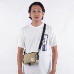SLING BAG TAS SELEMPANG CASUAL SIMPLE POLOS HITAM ORIGINAL MATERNAL | EADER