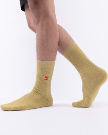 KAUS KAKI SOCKS PANJANG SIMPLE CASUAL PRIA WANITA KHAKI ORIGINAL MATERNAL DISASTER | RHAKI
