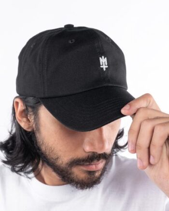 TOPI POLO CAPS HAT 6 PANEL CASUAL SIMPLE PRIA WANITA HITAM ORIGINAL MATERNAL DISASTER | WHYTER